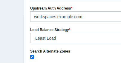 Set Upstream Auth